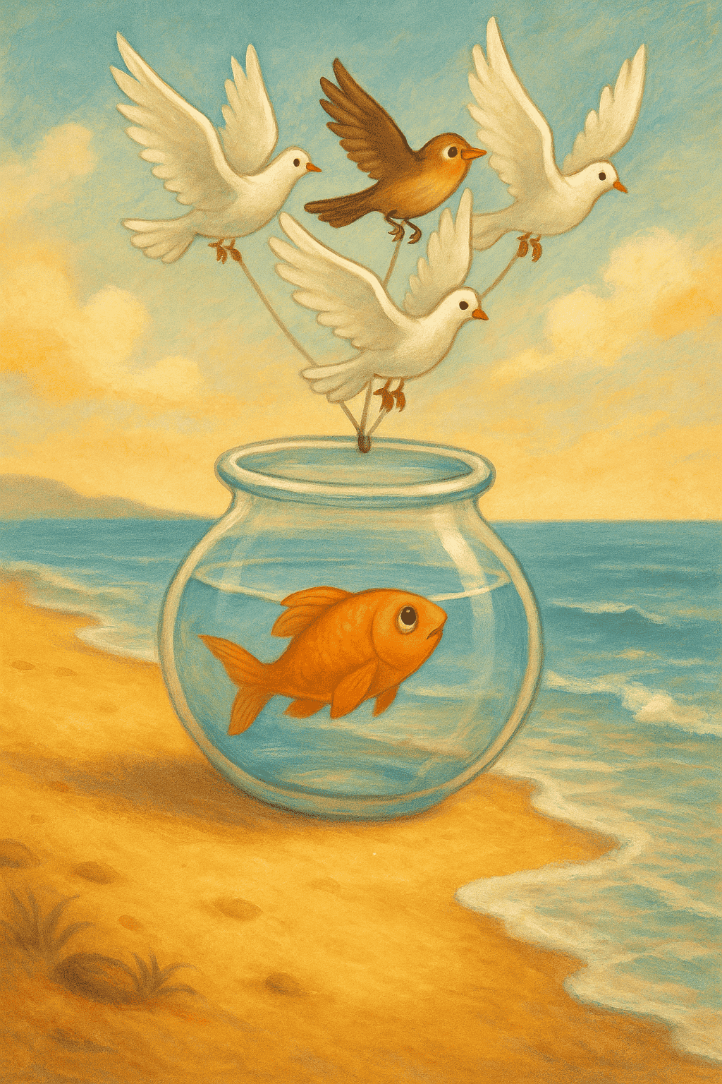 السمكة والحرية