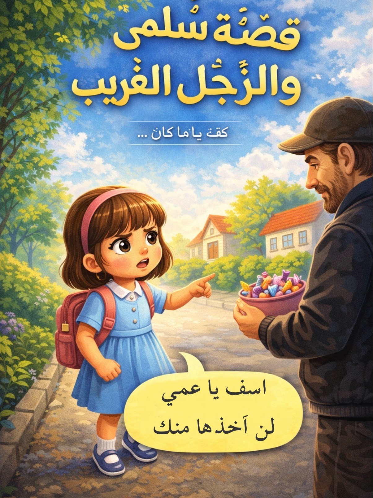 ‎قِصَّةُ سَلْمَى وَالرَّجُلِ الغَرِيبِ