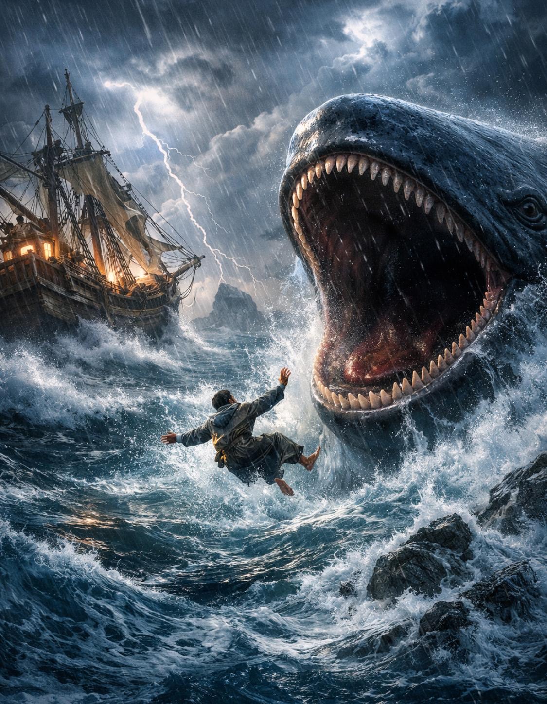 ‎قصة نبيّ الله يونس عليه السلام مع الحوت