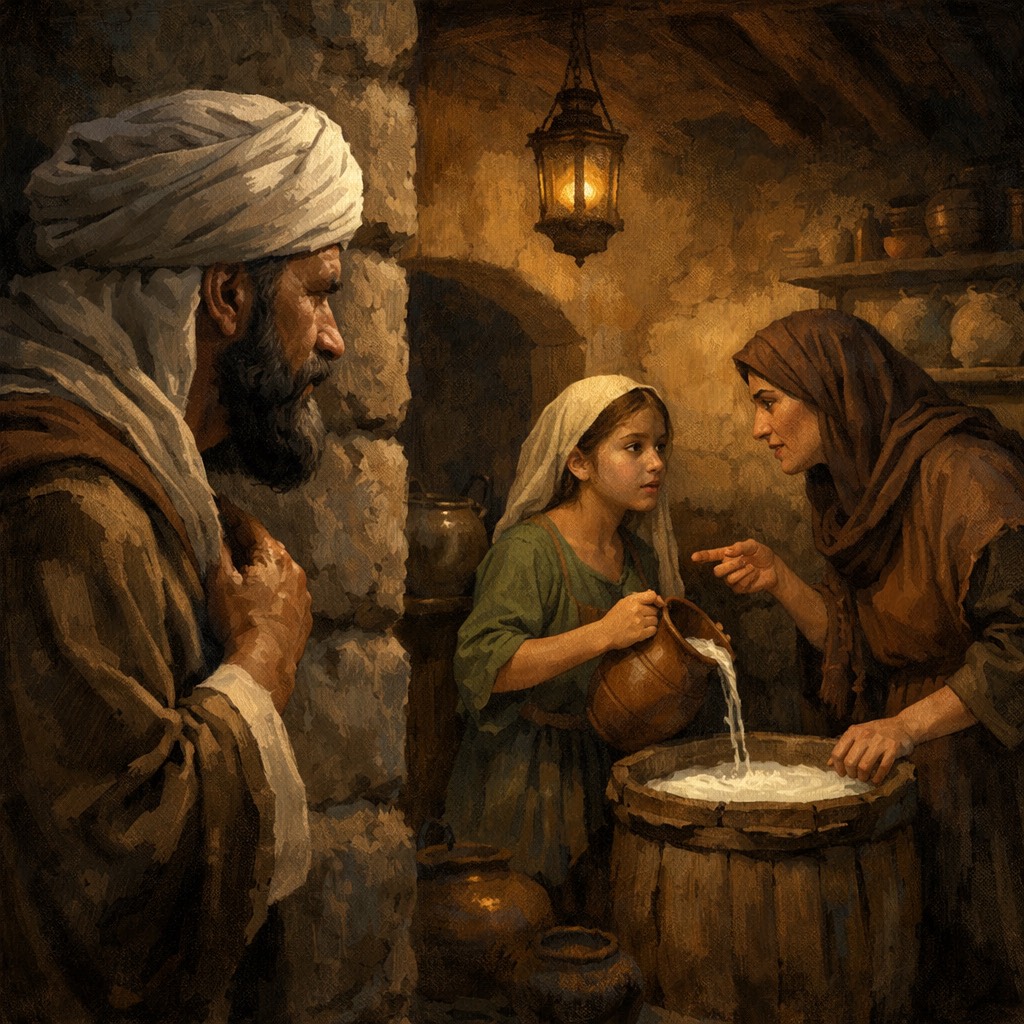 ‎قصة الفتاة التي علمت الخليفة