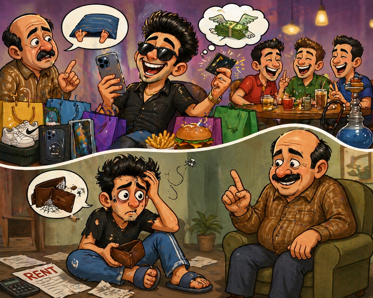 على قد لحافك مدّ رجليك-اللهجة الفلسطينية الأردنية