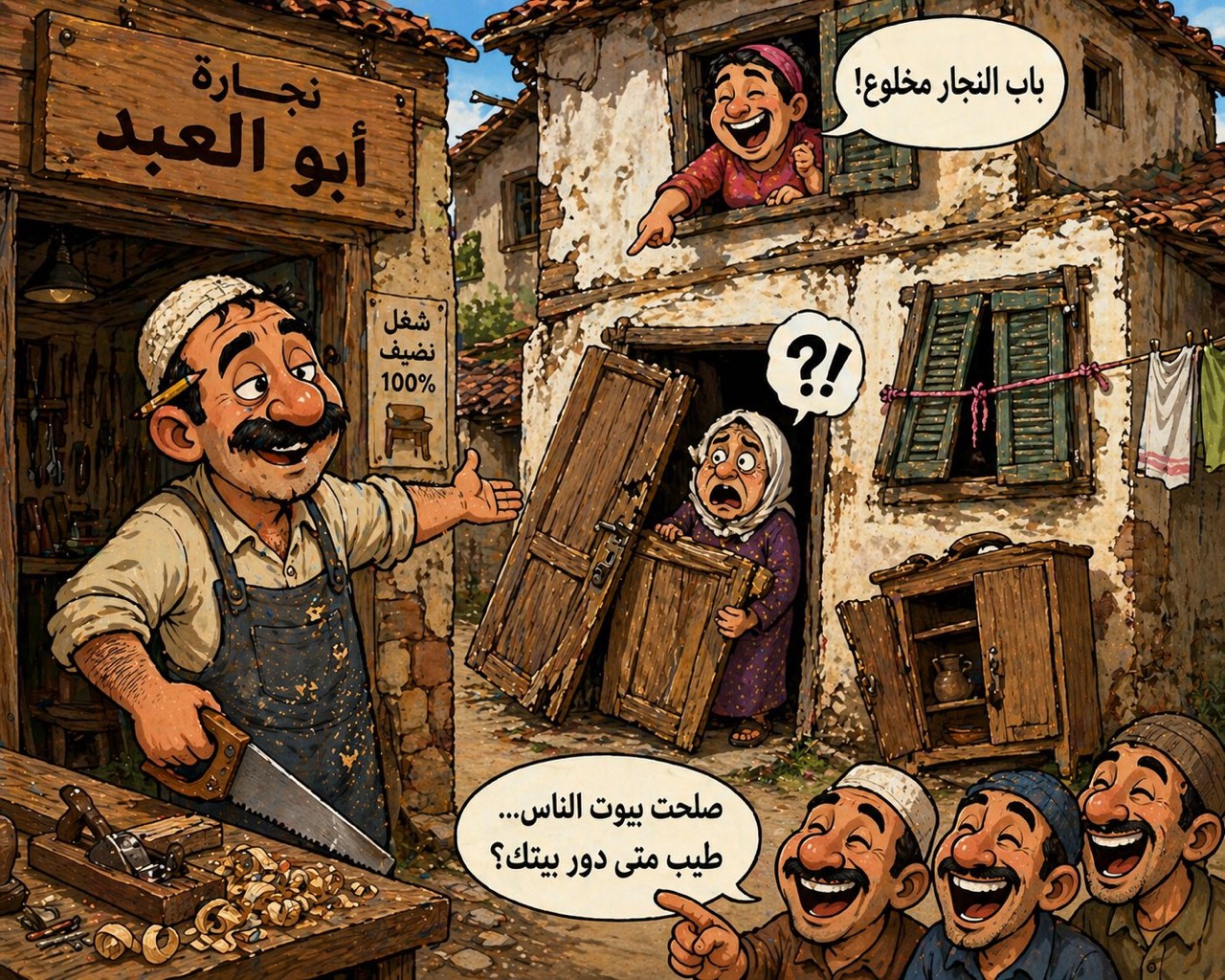 باب النجار مخلوع