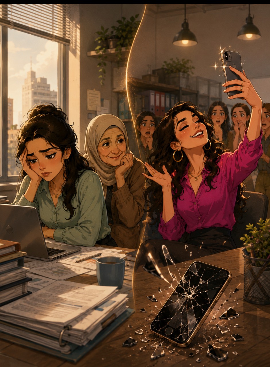 ‎حظ الملايح طايح، وحظ القبائح بالسما لايح-اللهجة الفلسطينية