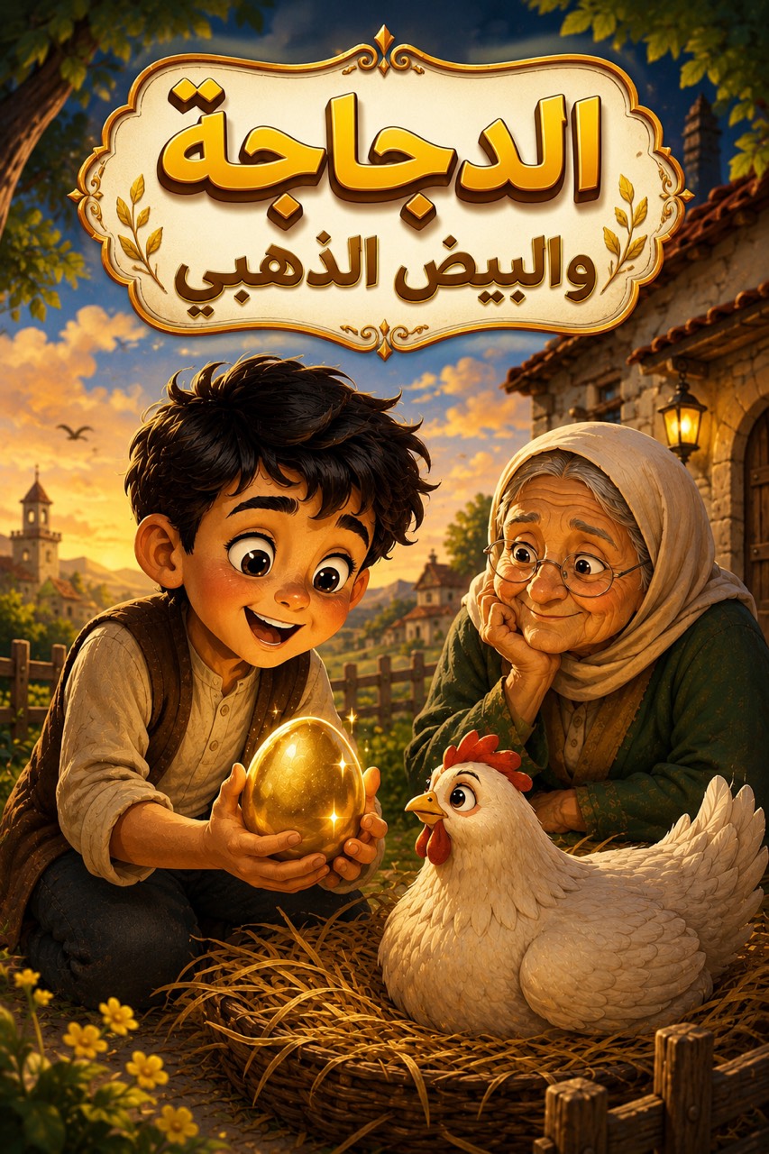 ‎الدَّجاجَةُ وَالبَيْضُ الذَّهَبِيُّ
