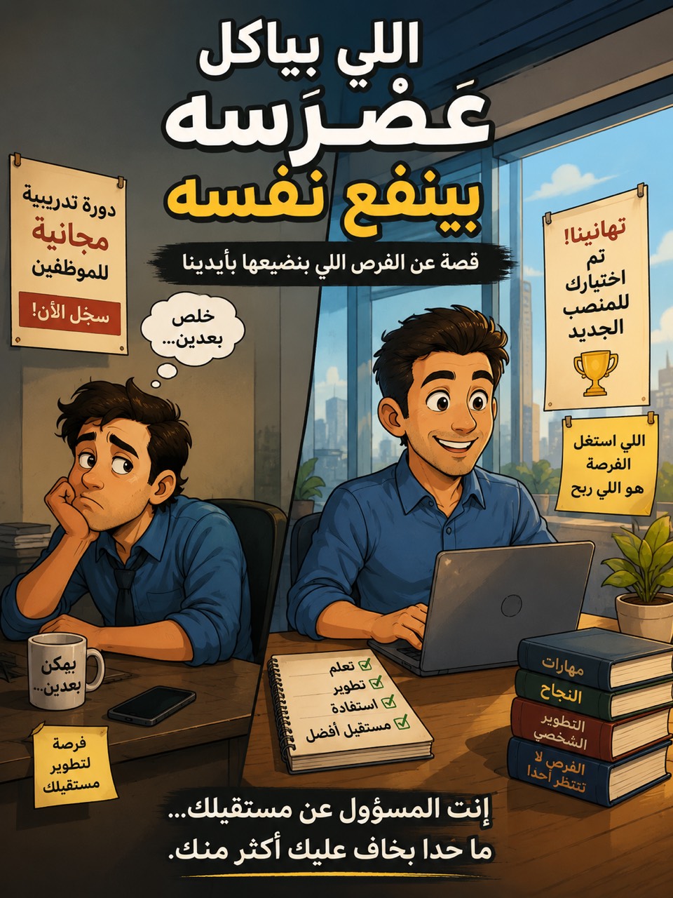 ‎اللي بياكل على ضرسه بينفع نفسه / اللهجة الفلسطينية الأردنية - قصة عربية