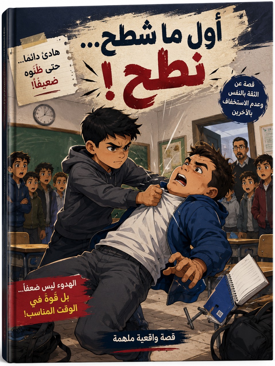 أول ما شطح… نطح / اللهجة الفلسطينية الأردنية - قصة عربية