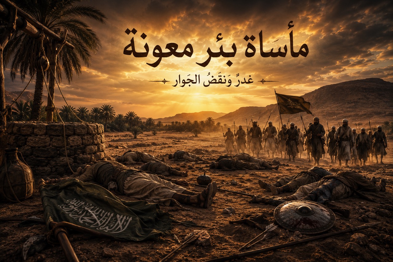 مأساة بئر معونة - قصة عربية