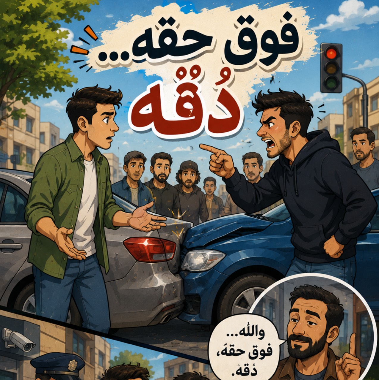 فوق حقّه… دُقّه / اللهجة الفلسطينية الأردنية - قصة عربية