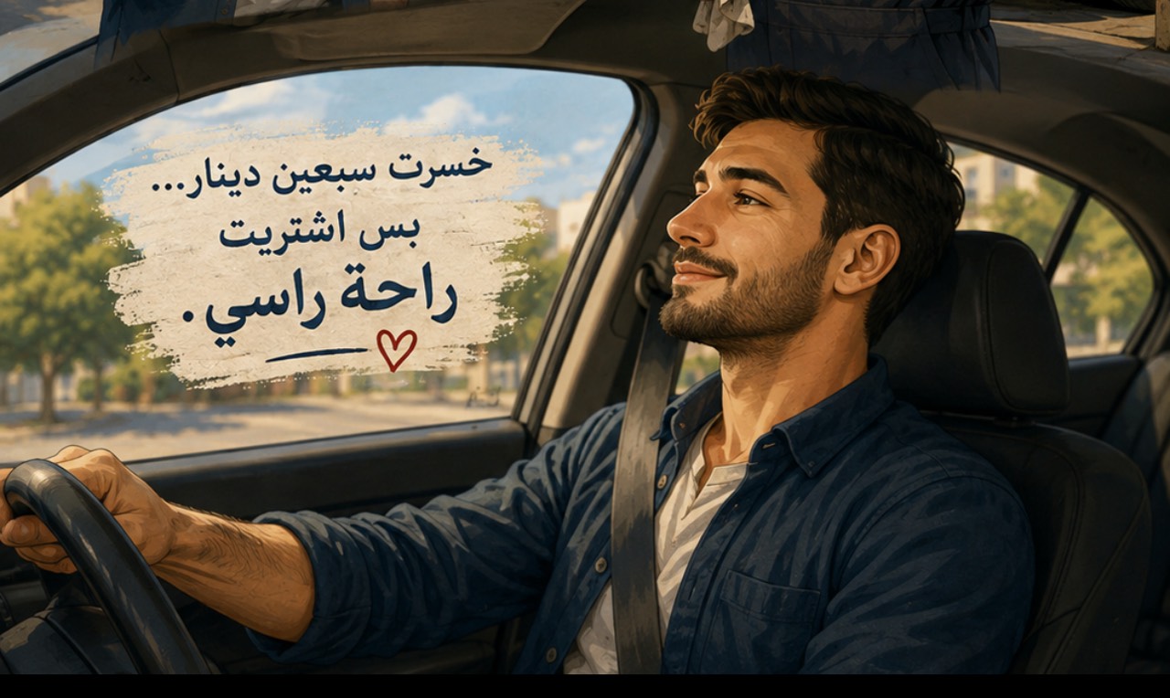 بدي أشتري راحة راسي-اللهجة الفلسطينية الأردنية - قصة عربية