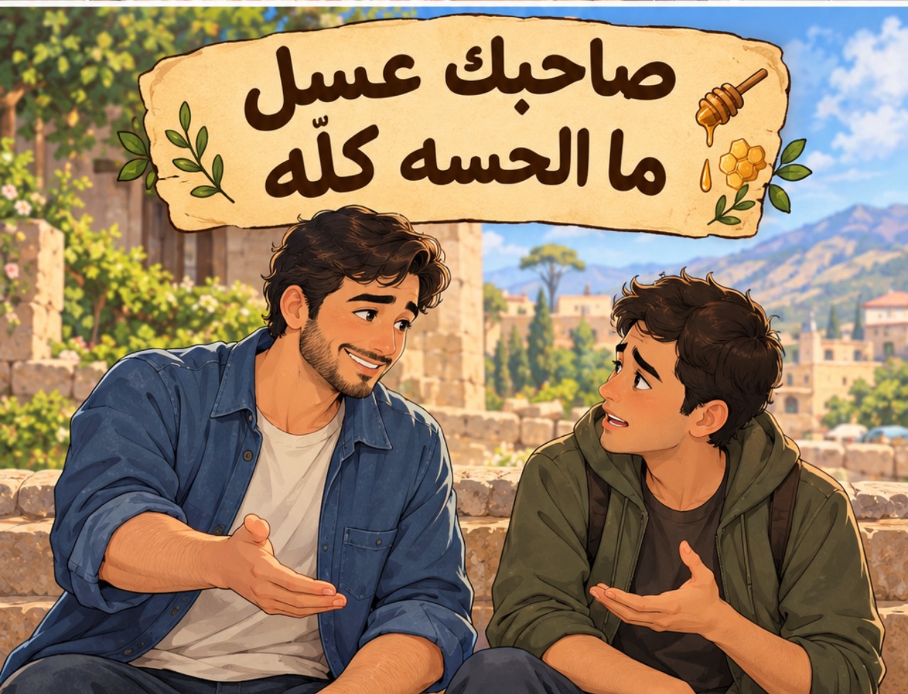 إذا حبيبك عسل، لا تلحسه كلّه-اللهجة السورية