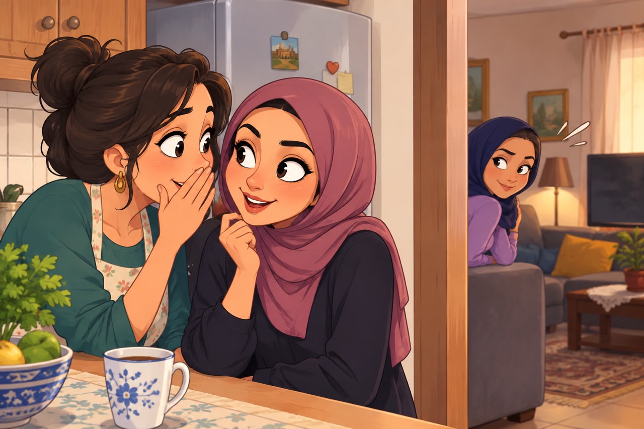 دانها عندي-اللهجة الفلسطينية الأردنية - قصة عربية