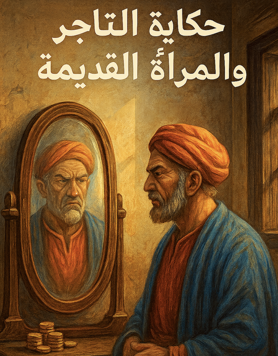 حكاية التاجر والمرآة القديمة